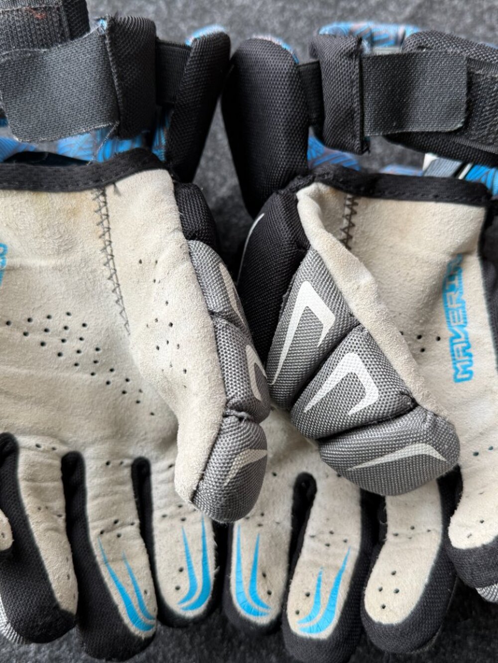 Maverik Charger Youth Lacrosse Gloves Medium 12" - Picture 2 of 10